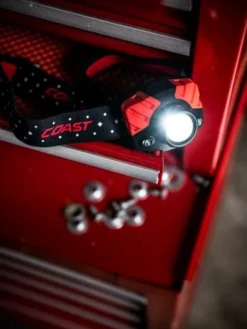 Coast Products Coast® FL75 Dual Color Pure Beam Focusing LED Headlamp - 435 Lumens - 143M Beam