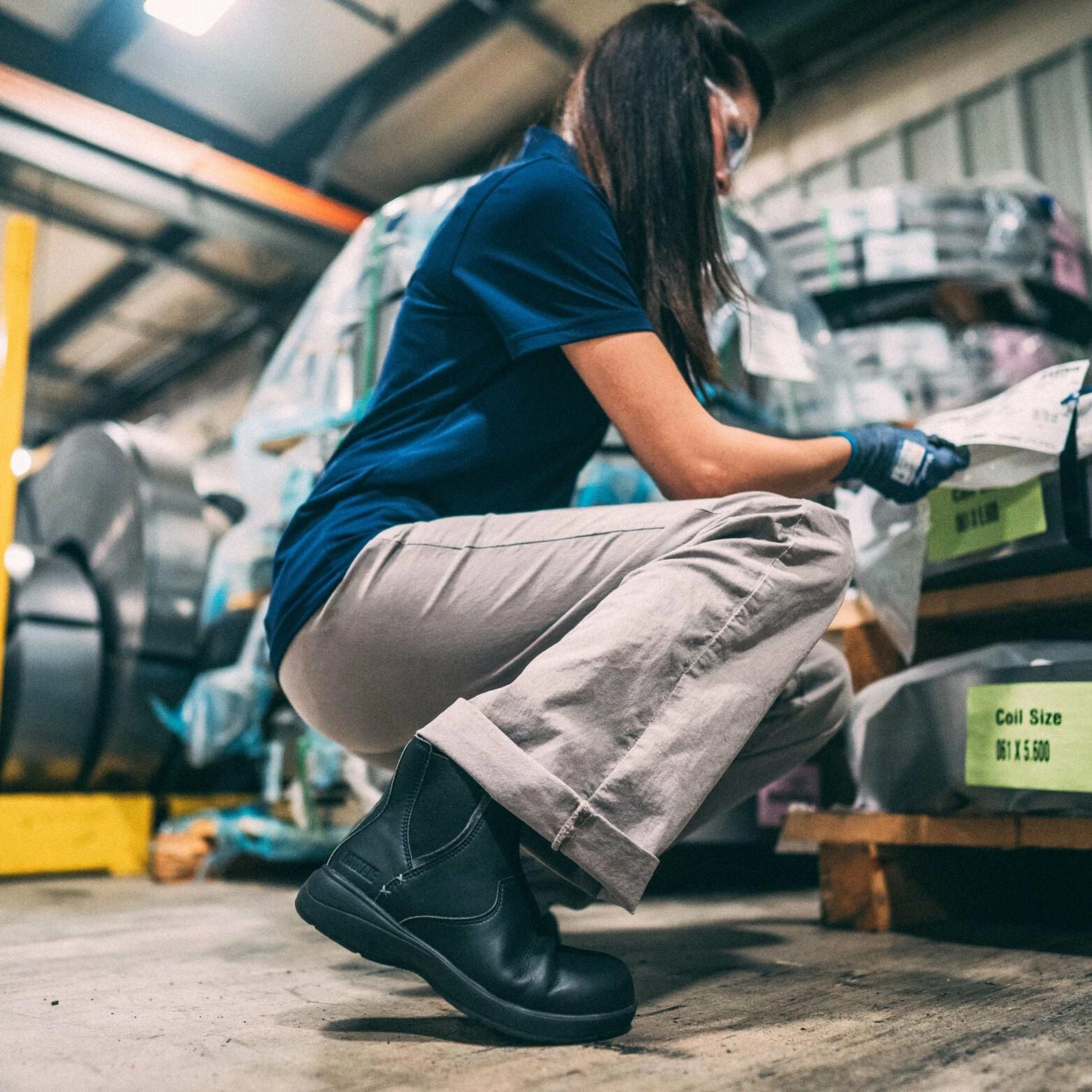 Kodiak 6" Women's Flex Maberly Steel Toe Chelsea Boots | Black | Sizes 5 - 10 11 Kodiak 6" Women's Flex Maberly Steel Toe Chelsea Boots | Black | Sizes 5 - 10