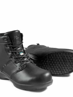6 Inch Safety Boots Kodiak 6" Women's Flex Ayton Steel Toe Boots | Black | Sizes 5 - 10