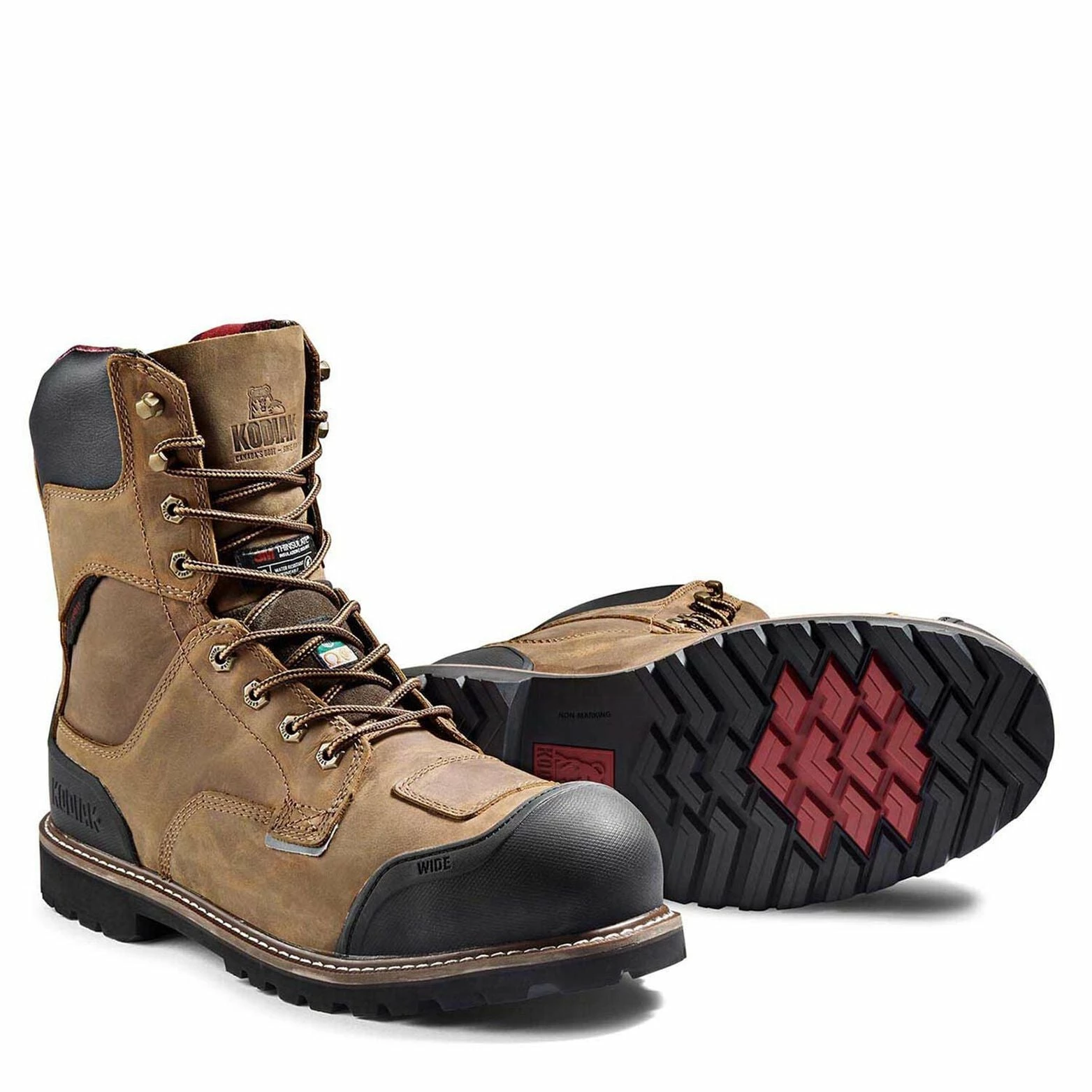 Kodiak 8" Generations Widebody Composite Toe Work Boot 8 Inch Safety Boots 12 Kodiak 8" Generations Widebody Composite Toe Work Boot 8 Inch Safety Boots