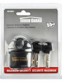Tough Guard Shrouded Shackle Protected Padlock - 55mm Body Maintenance Supplies