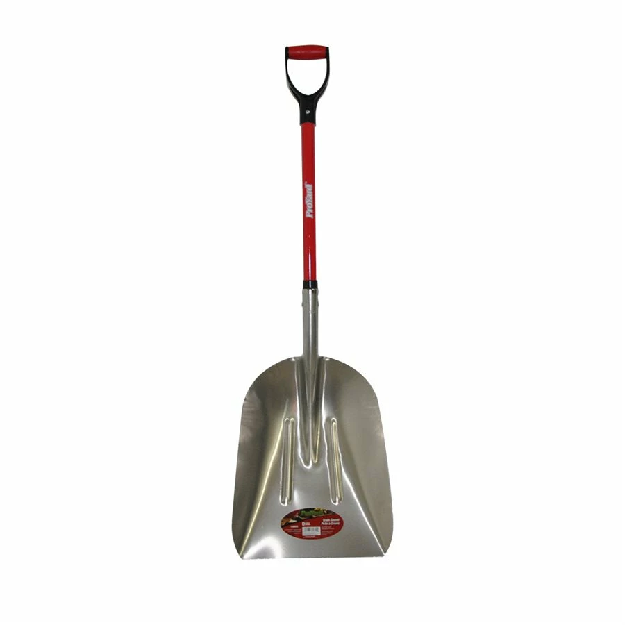 ProYard Landscaping Tools Industrial 15" Aluminum Blade Scoop Shovel | D-Grip Fiberglass Handle 3 ProYard Landscaping Tools Industrial 15" Aluminum Blade Scoop Shovel | D-Grip Fiberglass Handle