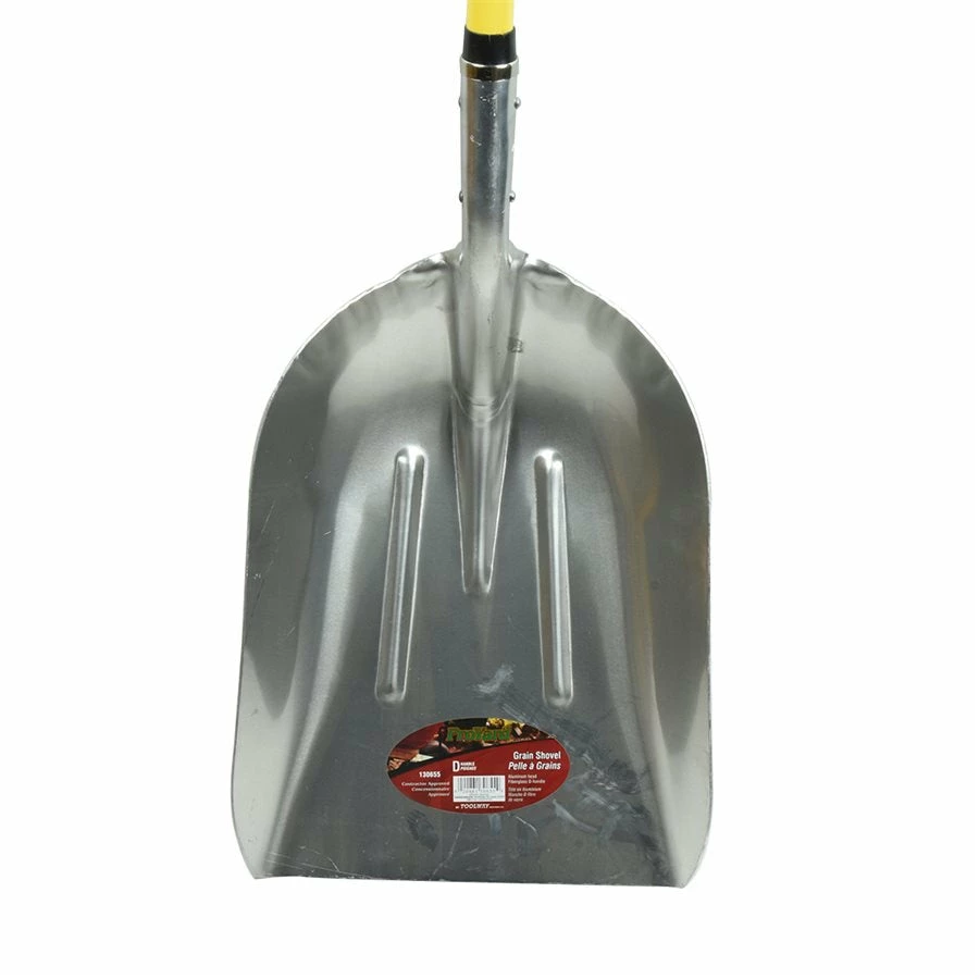 ProYard Landscaping Tools Industrial 15" Aluminum Blade Scoop Shovel | D-Grip Fiberglass Handle 4 ProYard Landscaping Tools Industrial 15" Aluminum Blade Scoop Shovel | D-Grip Fiberglass Handle
