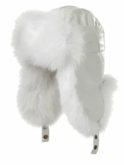 Crowncap Shadow Fox Aviator | White/Natural Work Hats