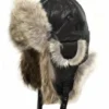 Crowncap Coyote Fur Aviator | Black/Natural