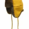 Crowncap Muskrat Aviator | Gold/Natural Work Hats