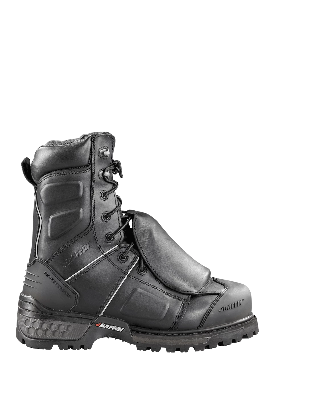 Baffin Monster External Metguard 8” Work Boot | Black | Sizes 7 - 14 8 Inch Safety Boots 7 Baffin Monster External Metguard 8” Work Boot | Black | Sizes 7 - 14 8 Inch Safety Boots