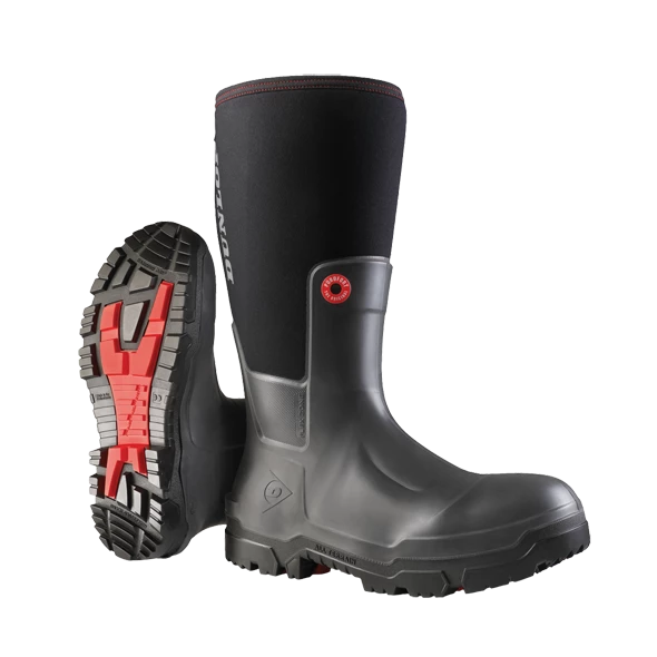 Dunlop Pioneer Plain Toe Snugboot Plain Toe Work Boots 3 Dunlop Pioneer Plain Toe Snugboot Plain Toe Work Boots