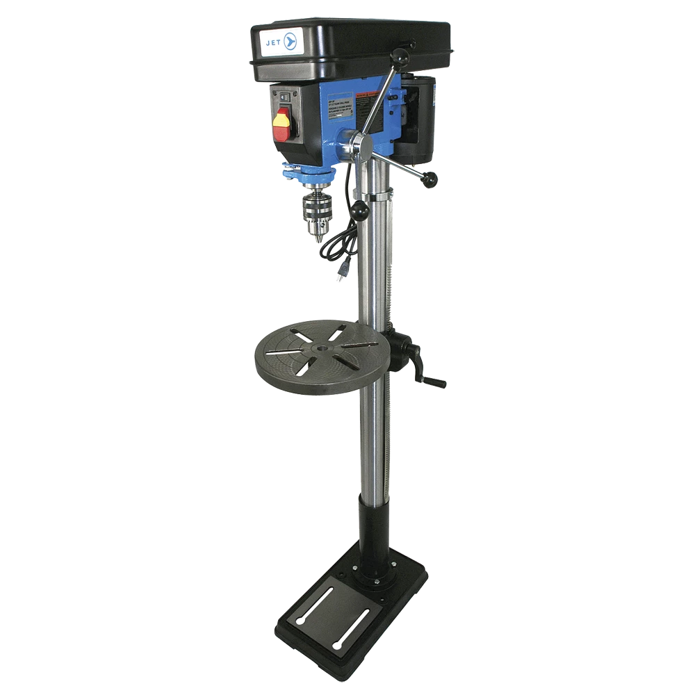 Jet Heavy Duty Floor Stand Drill Press - 3/4 HP - 12 Speed 3 Jet Heavy Duty Floor Stand Drill Press - 3/4 HP - 12 Speed