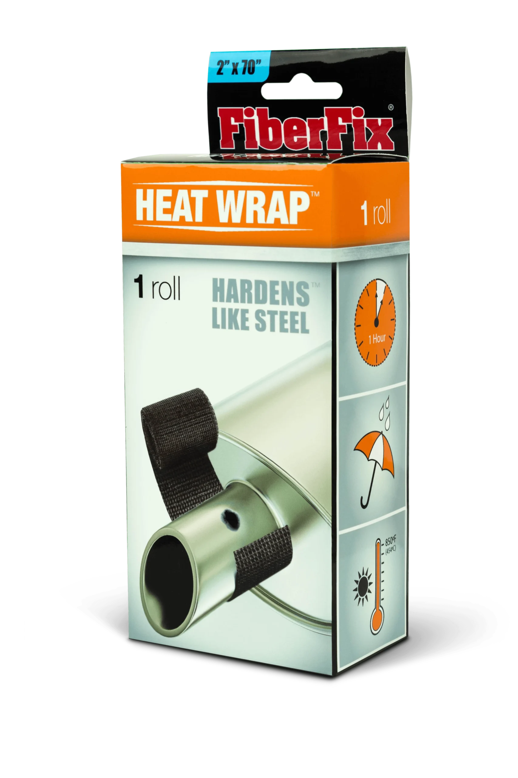 Maintenance Supplies FiberFix Heat Wrap - 2" X 70" Roll 3 Maintenance Supplies FiberFix Heat Wrap - 2" X 70" Roll