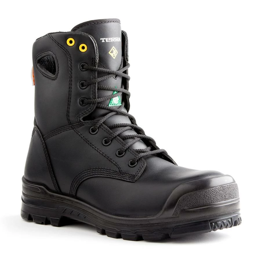 Terra Safety Footwear Terra Argo Composite Toe 8" Safety Work Boots | Sizes 3 - 14 6 Terra Safety Footwear Terra Argo Composite Toe 8" Safety Work Boots | Sizes 3 - 14