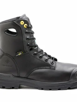 Terra Safety Footwear 8 Inch Safety Boots Terra Paladin Composite Toe 8" Internal Metguard Men's Safety Work Boots | Black | Sizes 4 - 14