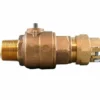 Cambridge Brass Iron Pipe Size LF Brass Compression X AWWA Main Stop 2 Cambridge Brass Iron Pipe Size LF Brass Compression X AWWA Main Stop