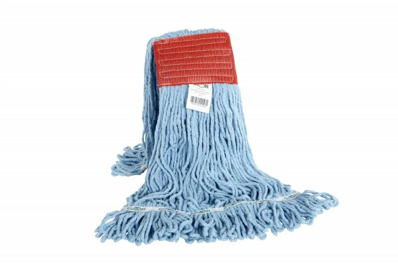 Globe Commercial Products Syn-Pro® Synthetic Looped-End Heavy Duty Wide Band Mop Heads Cleaning Tools 3 Globe Commercial Products Syn-Pro® Synthetic Looped-End Heavy Duty Wide Band Mop Heads Cleaning Tools