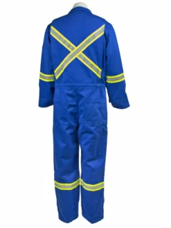 KELTEK Apparel KELTEK 343S Flame Resistant 13oz Premium Hi-Viz Coverall | Blue | Sizes 38-60 (HRC 2) Flame Resistant Work Wear