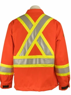 KELTEK Apparel KELTEK 383S Flame Resistant Hi-Vis Unlined Premium CSA Jacket | Orange | S-5XL (HRC 2)