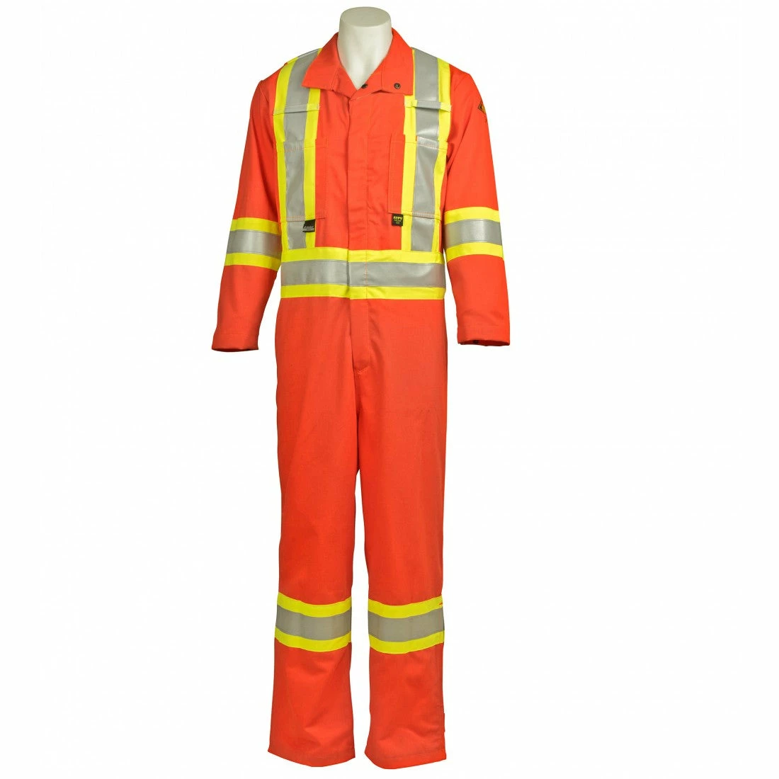 KELTEK Apparel KELTEK 384S Flame Resistant CSA Coverall | Orange | S-6XL (HRC 2) Flame Resistant Work Wear 3 KELTEK Apparel KELTEK 384S Flame Resistant CSA Coverall | Orange | S-6XL (HRC 2) Flame Resistant Work Wear
