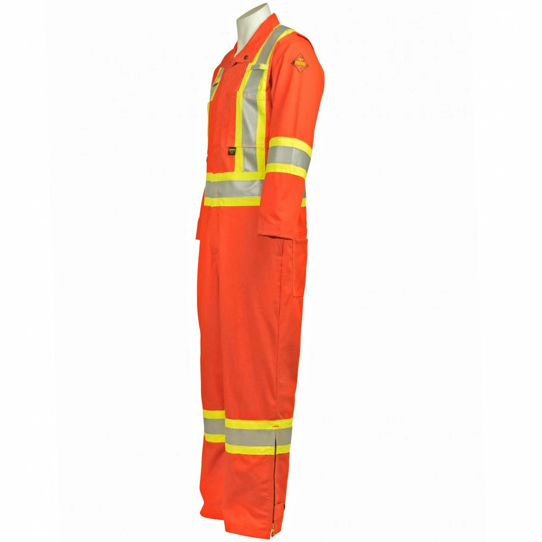 KELTEK Apparel KELTEK 384S Flame Resistant CSA Coverall | Orange | S-6XL (HRC 2) Flame Resistant Work Wear 4 KELTEK Apparel KELTEK 384S Flame Resistant CSA Coverall | Orange | S-6XL (HRC 2) Flame Resistant Work Wear