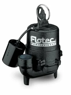 Flotec Professional Flotec E3375TLT Cast Iron Effluent Pump | 1/3 HP | 115V Dewatering Pumps