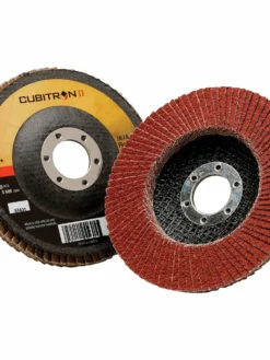 Power Tool Accessories 3M Cubitron II Flap Discs - Type 27 Depressed Centre Style