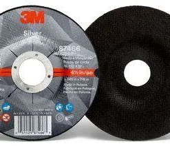 3M Silver Cut-Off Wheels - Type 27 Depressed Centre Style