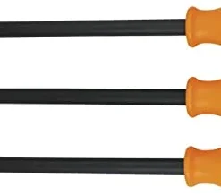 Cleanflow Hand Tools Extra-Long Pin Punches With Handles - 3 Piece Set