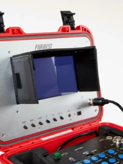 Forbest Sewer/Drain Camera, W/Self Leveling, Transmitter, Meter Counter (Layflat Design) 130FT