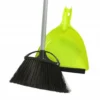 Globe Commercial Products 10" Angle Brooms With EZ Clean Dustpan Combo Cleaning Tools