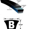 Maintenance Supplies D & D Global Industrial Drive Belts | B35 - B75
