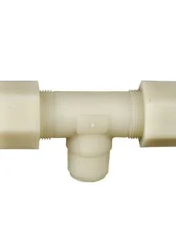 Jaco Kynar Compression Tube Male Branch Tees