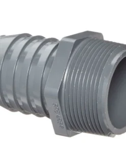 Cleanflow Fittings And Valves Poly Pipe PVC Male Adapter, Insert X MPT | 1/2" To 2" Sizes