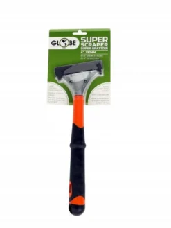 Globe Commercial Products 4″ Heavy Duty Scraper, 12″ Long With 6 Blades Cleaning Tools