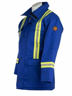 KELTEK Apparel KELTEK 423S Insulated Flame Resistant Hi-Vis Contractor Parka | Blue | S-5XL (HRC 4)