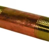 Cleanflow Fittings And Valves Lead Free Brass Threaded Pipe Nipple X 2" Length