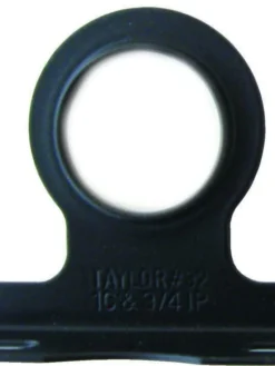 Cleanflow Fittings And Valves Standard Pipe Stay | Black Epoxy Coated 1/2" To 2" IPS