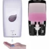 Globe Commercial Products Touch-Free Hand Sanitizer / Hand Soap Dispenser - 1000 ML Bulk Refillable Cleaning Tools