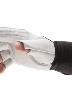Ergonomics Impacto 479-31 Pearl Leather Series Trigger Glove W/ Wrist Support (For Power Tool Users)