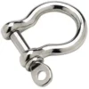 Cleanflow Type 316 Stainless Steel Screw Pin Bow Shackle In Sizes 1/4" To 3/4"