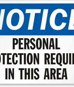 Cleanflow Safety Supplies Personal Protection Required Safety Sign