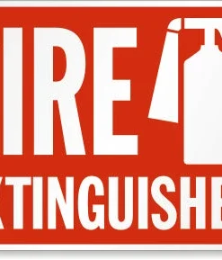 Cleanflow Safety Supplies Fire Extinguisher Safety Sign