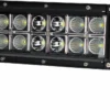 Lighting Paladin Heavy Duty 7.5" Straight Double Row LED Light Bars