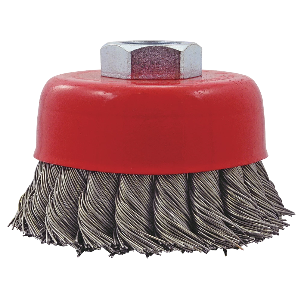 Jet Knot Twisted Cup Brushes 3 Jet Knot Twisted Cup Brushes