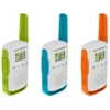 Motorola T110TP 25KM Alkaline Two-Way Radio Triple Pack Electrical Tools