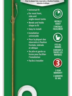 Fluidmaster Universal Toilet Tank Lever Chrome 8 Fluidmaster Universal Toilet Tank Lever Chrome