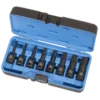 Power Tool Accessories Jet 1/2" Drive Metric Impact Socket | Hex Bit | 3" Length | 8 Piece