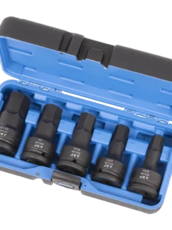 Power Tool Accessories Jet 3/4" Drive SAE Impact Hex Bit Socket Set | 5 Piece | DEEP