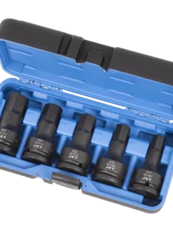 Power Tool Accessories Jet 3/4" Drive Metric Impact Hex Bit Socket Set | 5 Piece