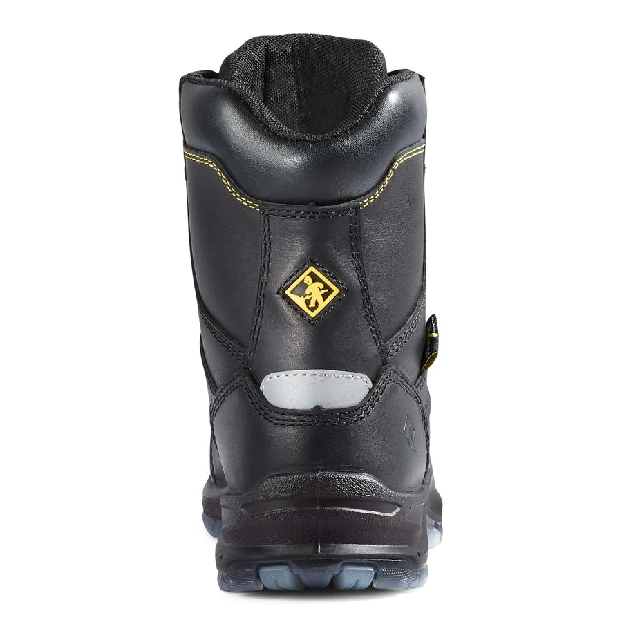 Terra Safety Footwear 8 Inch Safety Boots Terra Brenn 8" Full-Grain Leather Waterproof Internal Metguard Women's Safety Boots | Black | Sizes 5-11 7 Terra Safety Footwear 8 Inch Safety Boots Terra Brenn 8" Full-Grain Leather Waterproof Internal Metguard Women's Safety Boots | Black | Sizes 5-11