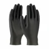 PIP Work Gloves Ambi-Dex® Axle Black Powder-Free Disposable Textured Nitrile Gloves - 4 Mil - Box Of 100