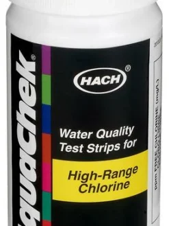 Hach 2890200 High-Range Chlorine Test Strips | 0 - 600 Mg/L